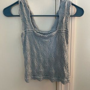 free people light blue tank